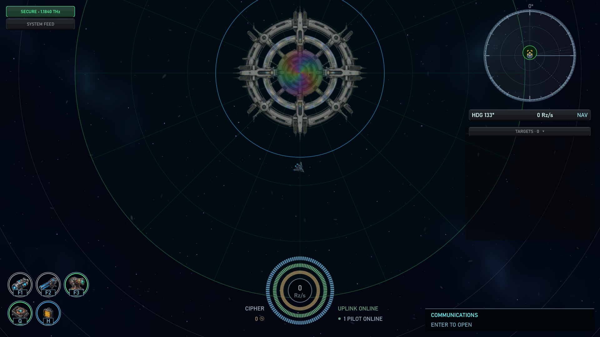 A pilot approaches the spectral Nexus in Anchor
